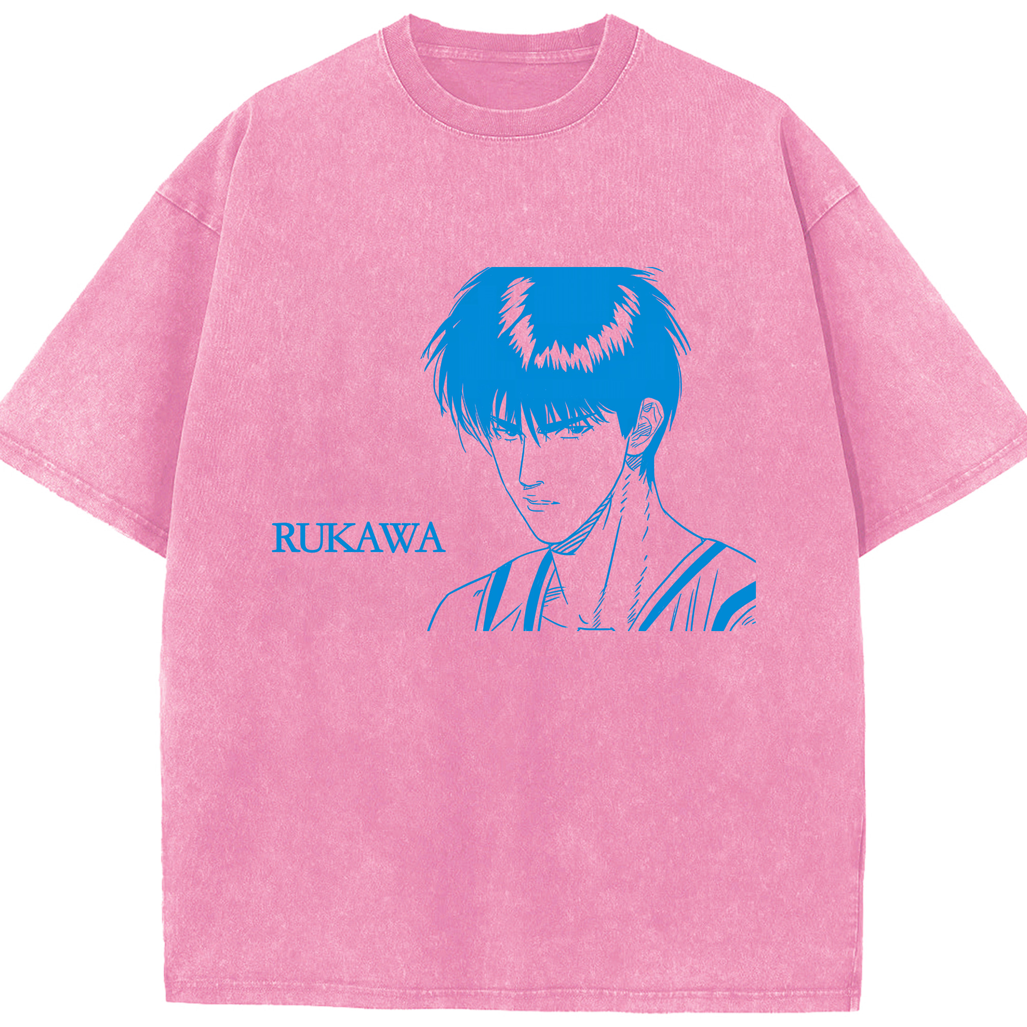 （画像用） SLAM DUNK／スラムダンク 綿100% ヴィンテージ風 半袖Tシャツ（フロントプリント）